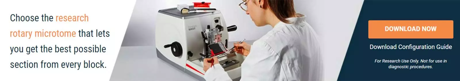 Find the research rotary microtome that lets you get the best possible section from every block