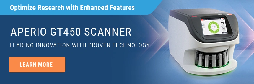 Aperio GT 450 Fully Automated Digital Pathology Slide Scanner