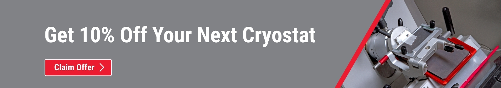 Get 10% your next cryostats