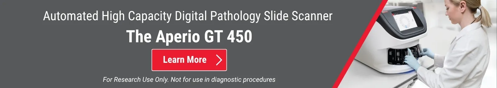 Aperio GT 450 Scanner Learn More