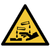 Warning corrosive substance symbol