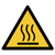 Warning hot surface symbol