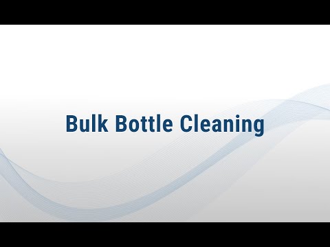 BOND-III Quick Tips Series: Bulk Bottle Cleaning
