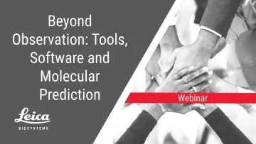 Beyond Observation: Tools, Software and Molecular Prediction Webinar Thumbnail
