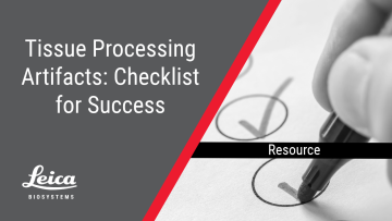Tissue Processing Artifacts Checklist Icon