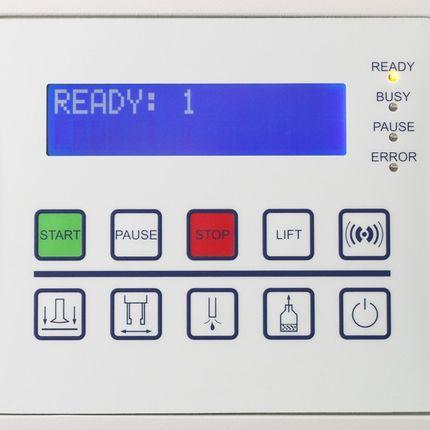 El panel de control de fácil uso permite personalizar los ajustes para satisfacer los requisitos específicos de su laboratorio: seleccione simplemente la configuración ideal para las diferentes muestras.