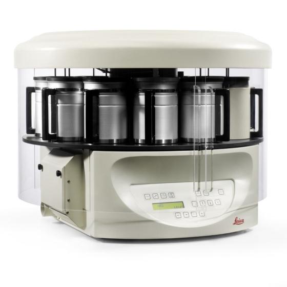 Leica TP1020 Automatischer halbgeschlossener Gewebeinfiltrationsautomat als Auftischgerät