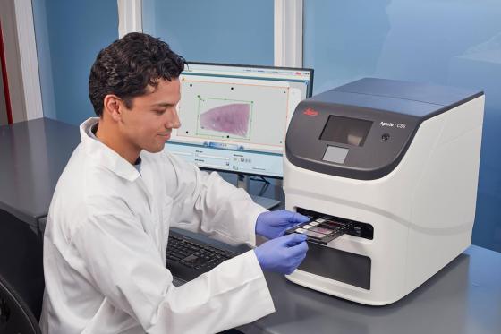 Aperio-CS5-slide-scanner