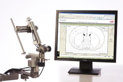 Angle Two Stereotaxic RH Manipulator for Parallel rail