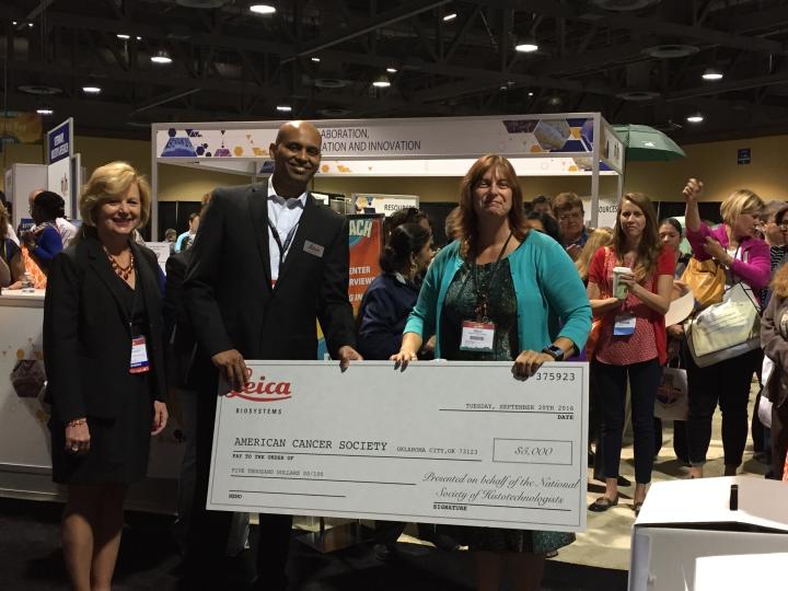 Leica Biosystems would like to thank all NSH attendees that visited the Leica Biosystems Booth to support us in our effort to donate up to $5,000 to the American Cancer Society for every booth visit.