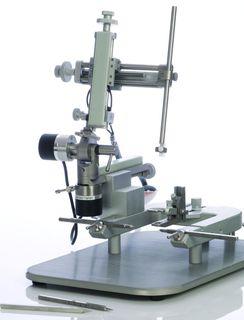 A modern stereotaxic instrument helps to improve accuracy in small animal brain surgery. A modern stereotaxic instrument helps to improve accuracy in small animal brain surgery.