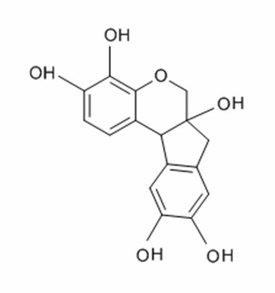 Cấu trúc hóa học Hematoxylin