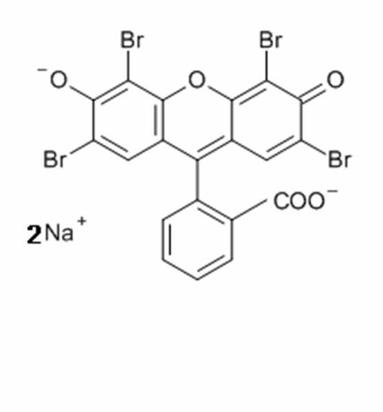 Cấu trúc hóa học Eosin Y