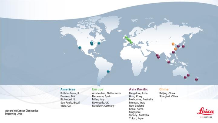 Leica Biosystems Global Locations