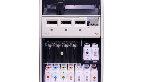 Sistema de coloração IHC e ISH totalmente automatizado BOND-III