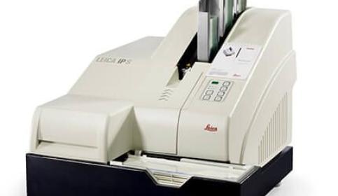 Impresora de inyección de tinta para portaobjetos de microscopia Leica IP S